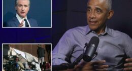 Obama blasts LA homeless âatrocityâ in jab at Gavin Newsom